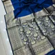 Navy Blue__Royal Rajgharana Sarees